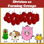 Division as forming groups