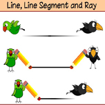 Distinction between a line segment, a line and a ray