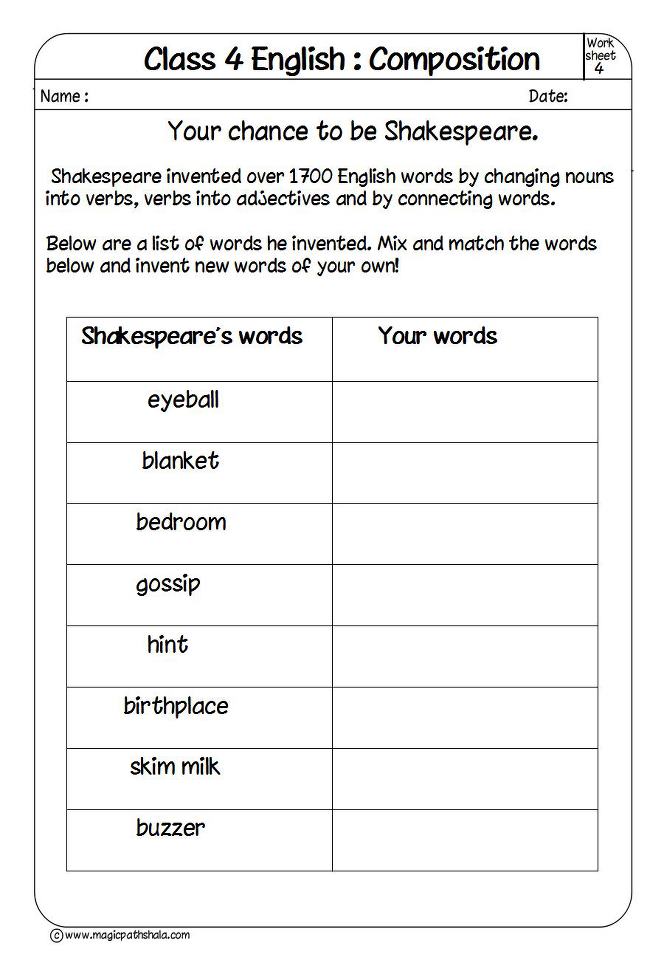 english composition for kids